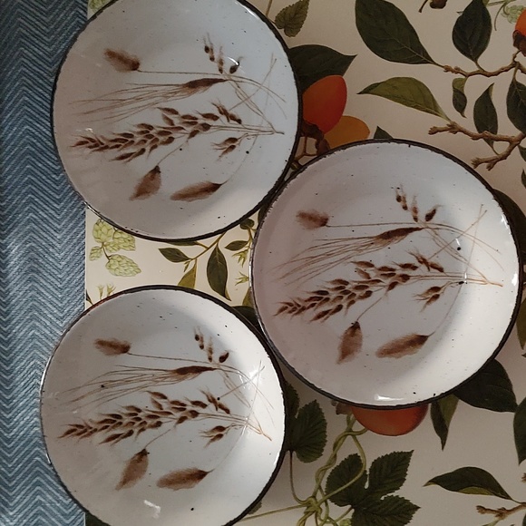 Vintage Wild Oats Stonehenge Midwinter England Stoneware Cereal Bowl Wedgwood - Picture 3 of 10